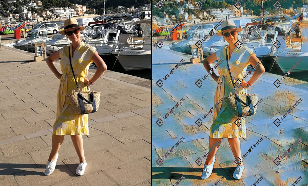 HereComesAI's tweet image. Deep Art Effect is a program that allows us to apply #artisticfilter to our photos. The choice of options is  wide. You will be able to create unique #artisticwork. Using the trial version of the program, our photos will be #watermarked, as you can see 😊
#arteffects #artfilter