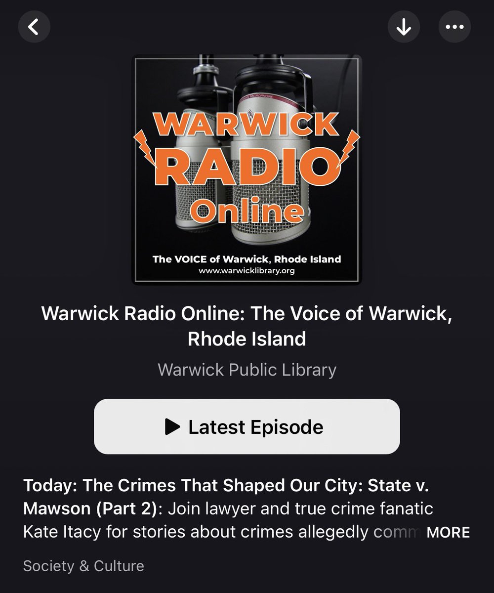 katherine_itacy's tweet photo. by searching for “Warwick Radio Online” wherever you get your #podcasts

#newpodcastepisode #newepisode #truecrime #truecrimepodcast #truecrimecommunity #shakenbaby #abusiveheadtrauma #dontshake #criminaldefense #CriminalJustice https://t.co/G6OJgsAP3z