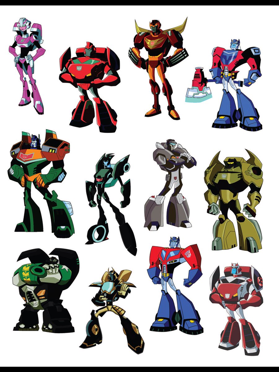 Transformers Animated Characters From The Transformers Animated