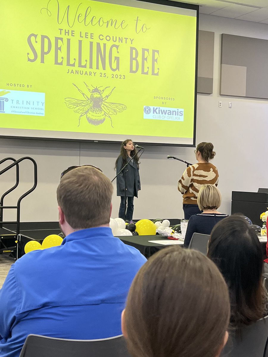 WestForestInt's tweet photo. Congratulations to our spelling bee winner, Miss Shelbie Carroll. Miss Carroll did an outstanding job in the Lee County Spelling Bee! We are so proud of her! https://t.co/U4QIluBk8l