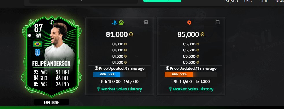 Advised on the trading discord that RTTF's were going to be a no brainer investment ✅

Very good profits on some of the cards we liked 💸💰

If you want to join 👇

ALL INFO AND LINKS (DM'S ARE OPEN)🔽
pastelink.net/bsix9nne

#FIFA23 #FUT