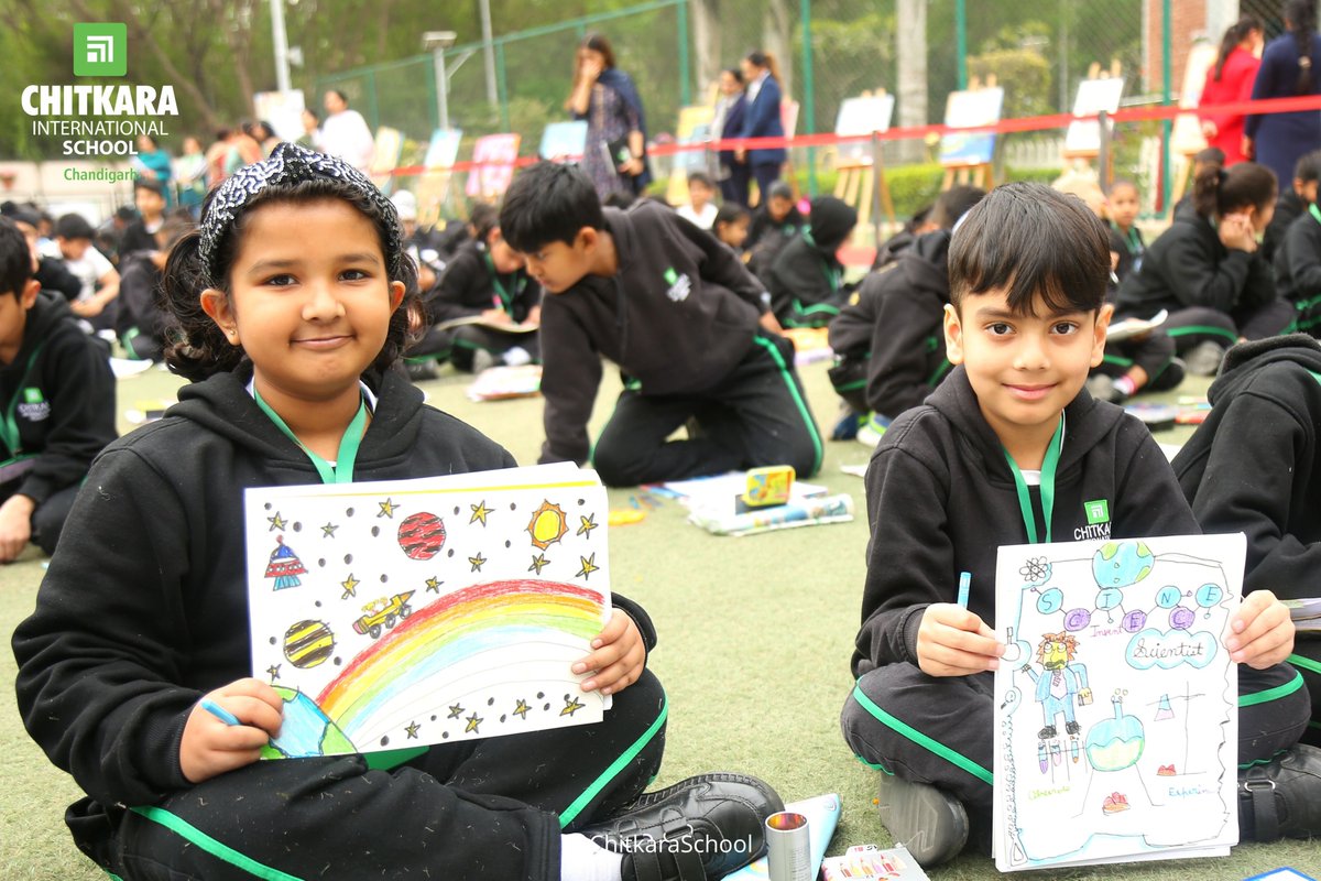chitkara_school's tweet photo. Chitkara International School conducts its all-encompassing and riveting annual Art Competition, RangSaaz, for its endearing students
#CIS #ChitkaraInternationalSchool #ChitkaraSchool #RangSaaz #ArtCompetition #Art #Painting #ArtWork #exhibition #artexhibition #artist https://t.co/uVD3Ephiuu