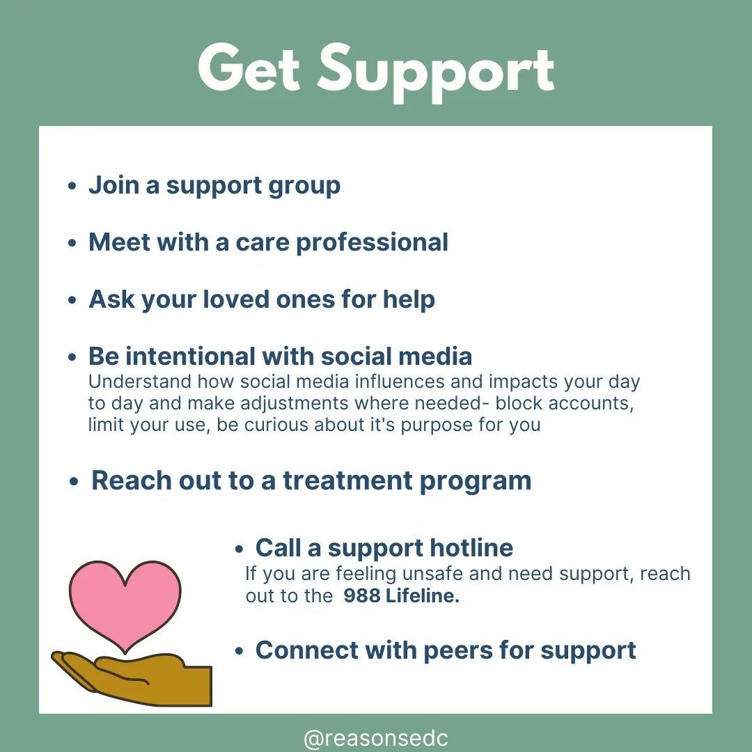 ReasonsEDC's tweet photo. It's Eating Disorders Awareness Week, Reasons EDC has put together 4 Ways That You Can Create Change for Eating Disorders. #EDAW2023 #itstimeforchange #eatingdisorders #recoveryforall #reasonsedc #MentalHealthMatters #bethechange #youareworthyofrecovery https://t.co/zPK3g6OGJP