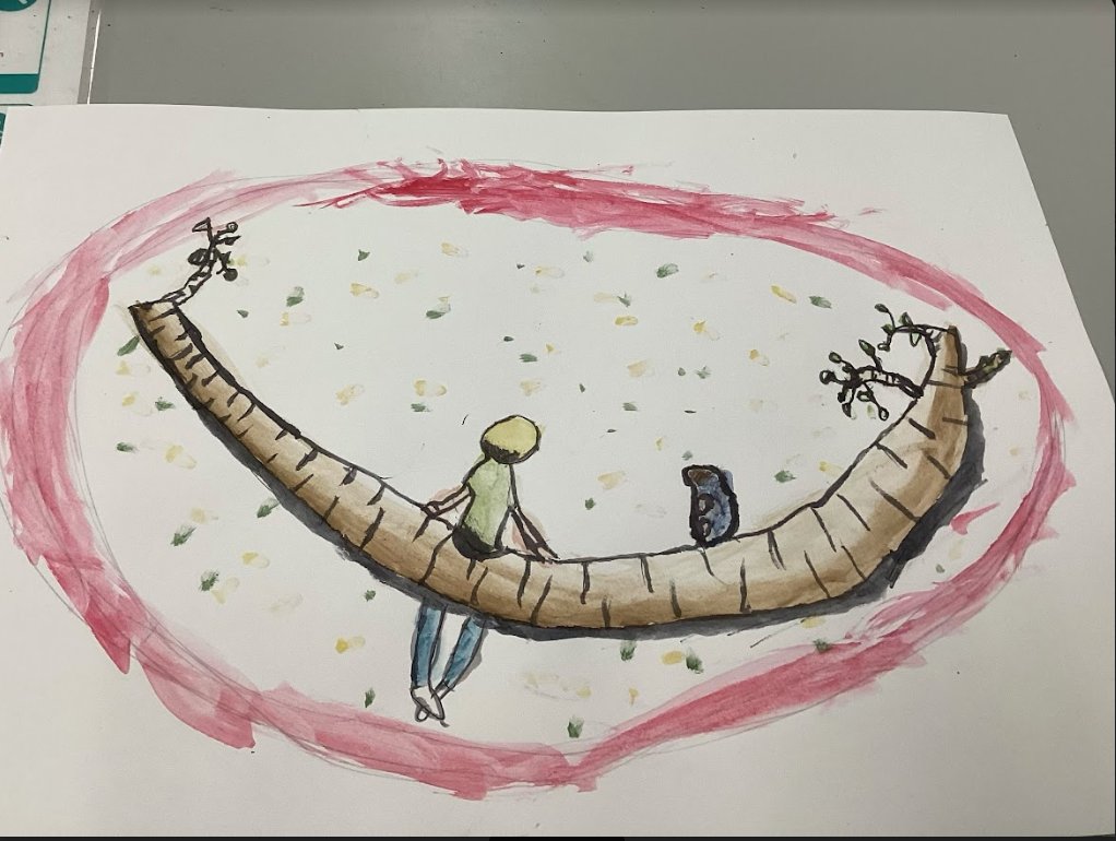 StroudGreenSch's tweet image. Art club have been responding to @charliemackesy's book The Boy, The Mole, The Fox and the Horse. First, they sketched, then built up a watercolour wash of colour, and finally used ink to replicate Mackesy's style - what do you think? #art #primaryart #creativity #makinglinks💚🎨