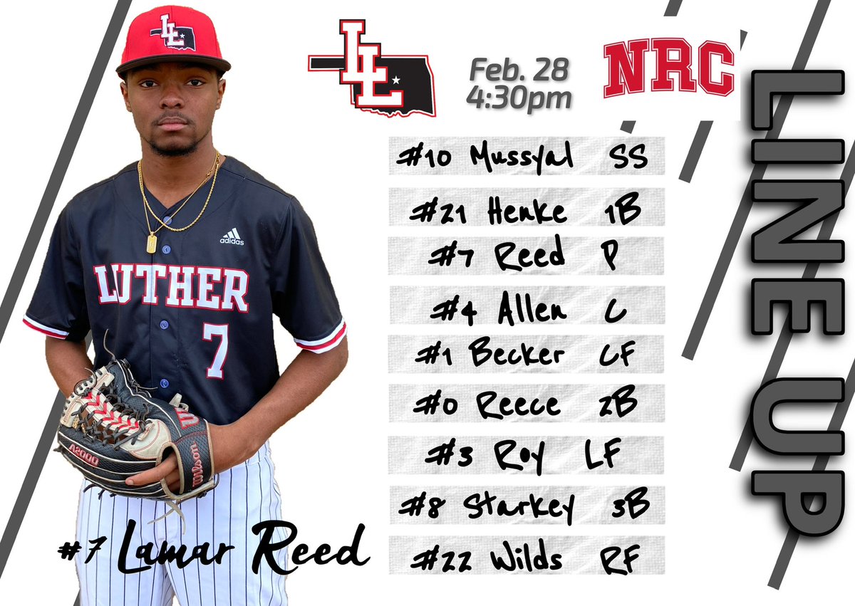 GAMEDAY! We head to North Rock Creek today for a scrimmage! Here’s a look at the starting lineup! #OurPrideRunsDeep