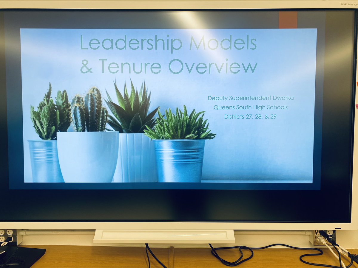 New and Untenured Principal Session led by my co-leader, Deputy <a href="/NDwarka1/">Dr. Namita Dwarka</a>. An awesome morning of learning with our student leaders from <a href="/augustmartin_hs/">August Martin High School</a> welcoming us with their hospitality ❤️ #SeedsofExcellence <a href="/NYCSchools/">NYC Public Schools</a>