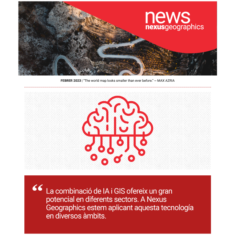 NexusGeographic's tweet photo. 📩 Vols conèixer les últimes novetats #GIS i les solucions que desenvolupem per als nostres clients?

Subscriu-te a la nostra newsletter mensual!

#MappingYourWorld