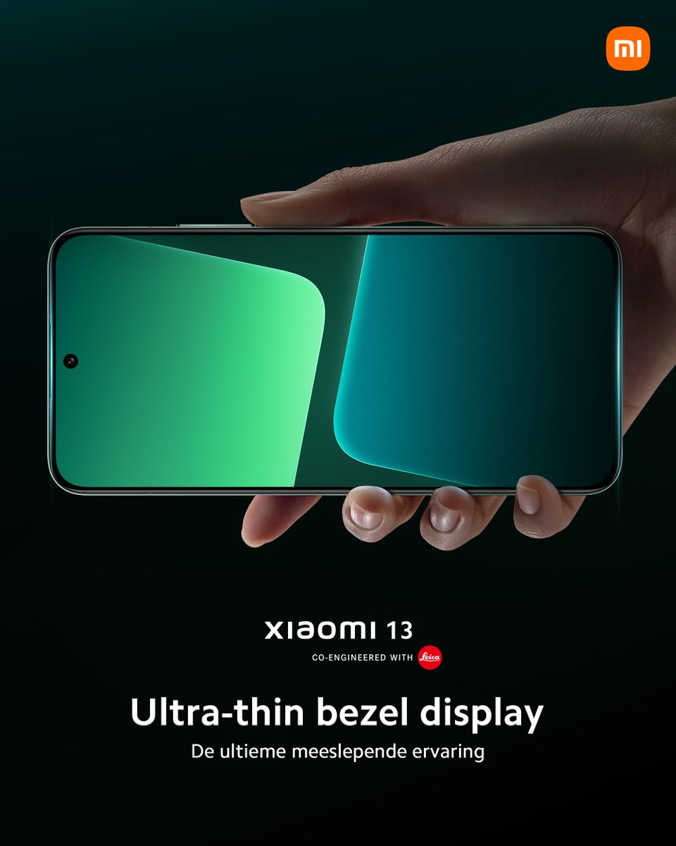 XiaomiNederland's tweet photo. Het is niet gemakkelijk om op iedereen indruk te maken, maar de #Xiaomi13 levert een uitzonderlijk handgevoel dat moeilijk te overtreffen is.
#achter het meesterwerk
#XiaomiNederland https://t.co/4dNcYLKGRU