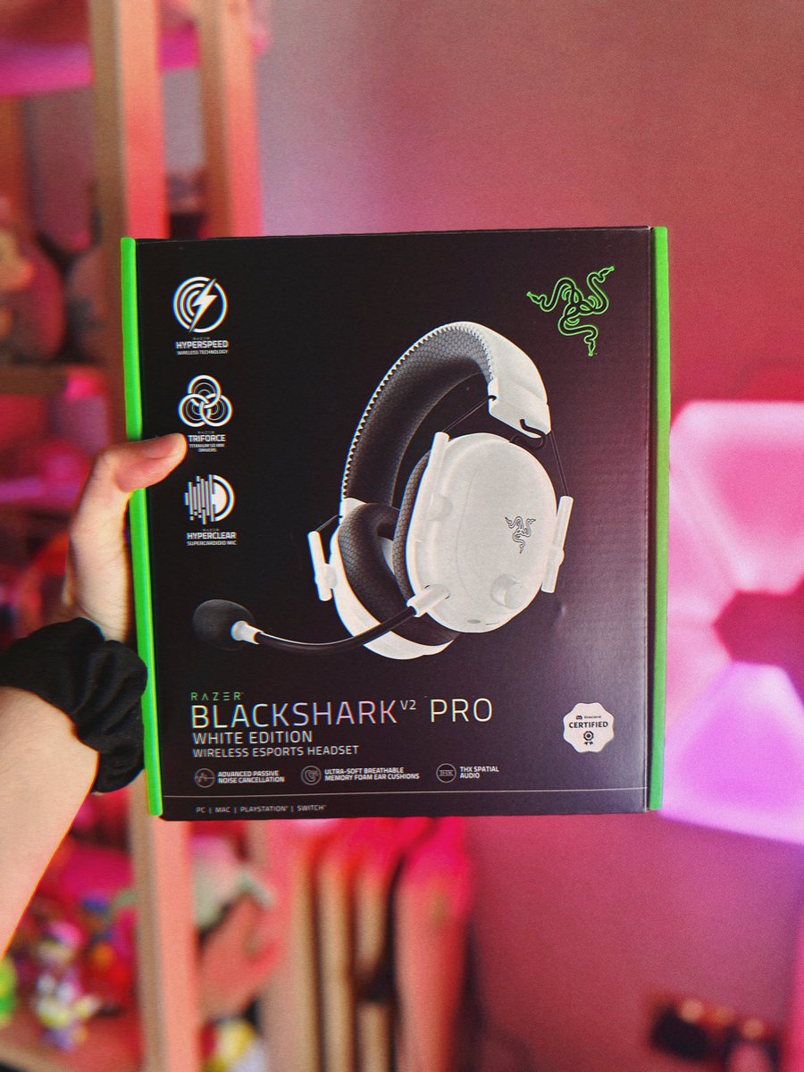 paracetamor's tweet image. 🌟 SORTEO 🌟

Auriculares inhalámbricos:
Razer BlackShark V2 Pro White Edition 🔥

Para participar:
• Follow @paracetamor y @RazerES
• RT a este tweet 💚

#RazerAmbassadors
Termina el 07-03-2023

Muchísima suerte ☺️❤️ 
Válido para España