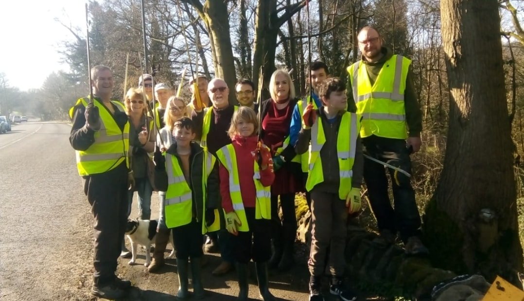 Whaley4Wards's tweet photo. COMMUNITY LITTER-PICK 05 MARCH
We've organised a litter-pick from Long Hill lay-by to the Macc Rd traffic lights on 5 March, 12 noon. 
We have a limited number of litter-pickers, so if you have one, please bring it along. 
Meet 12pm at the Lay-by on Long Hill.
Gloves recommended. https://t.co/7KSowR8smK