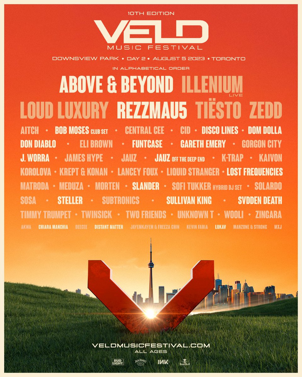 Veld Music Festival lineup