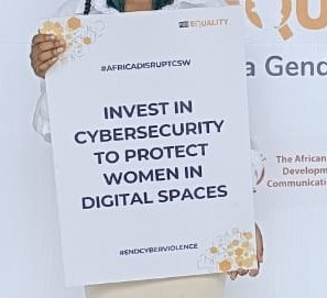 The presence and active participation of young women in spaces where decisions and developments about young women are made, is highly important! Thank you @forequality_mw for championing representation! #AfricaDisruptCSW67