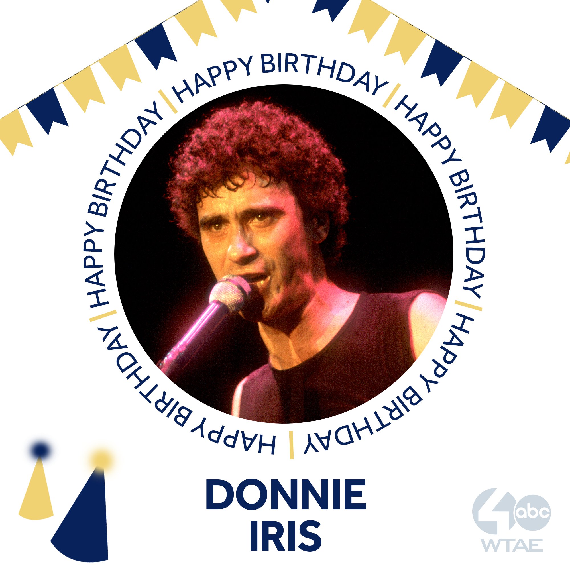 HAPPY BIRTHDAY   Pittsburgh rocker Donnie Iris is turning 80! 