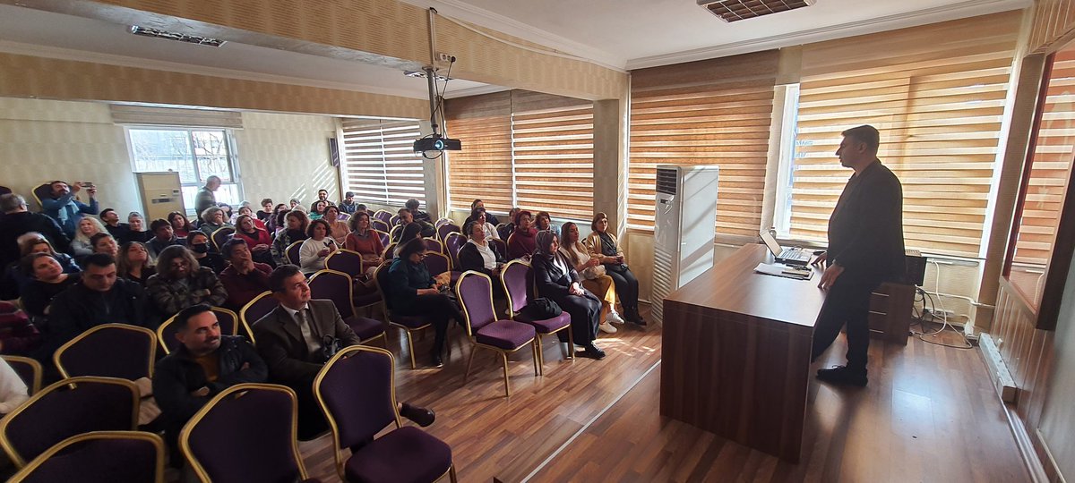 Muratpaşa İlçe Milli Eğitim Müdürlüğümüz tarafından okulumuz öğretmen ve personeline iş sağlığı ve güvenliği eğitimi verildi.