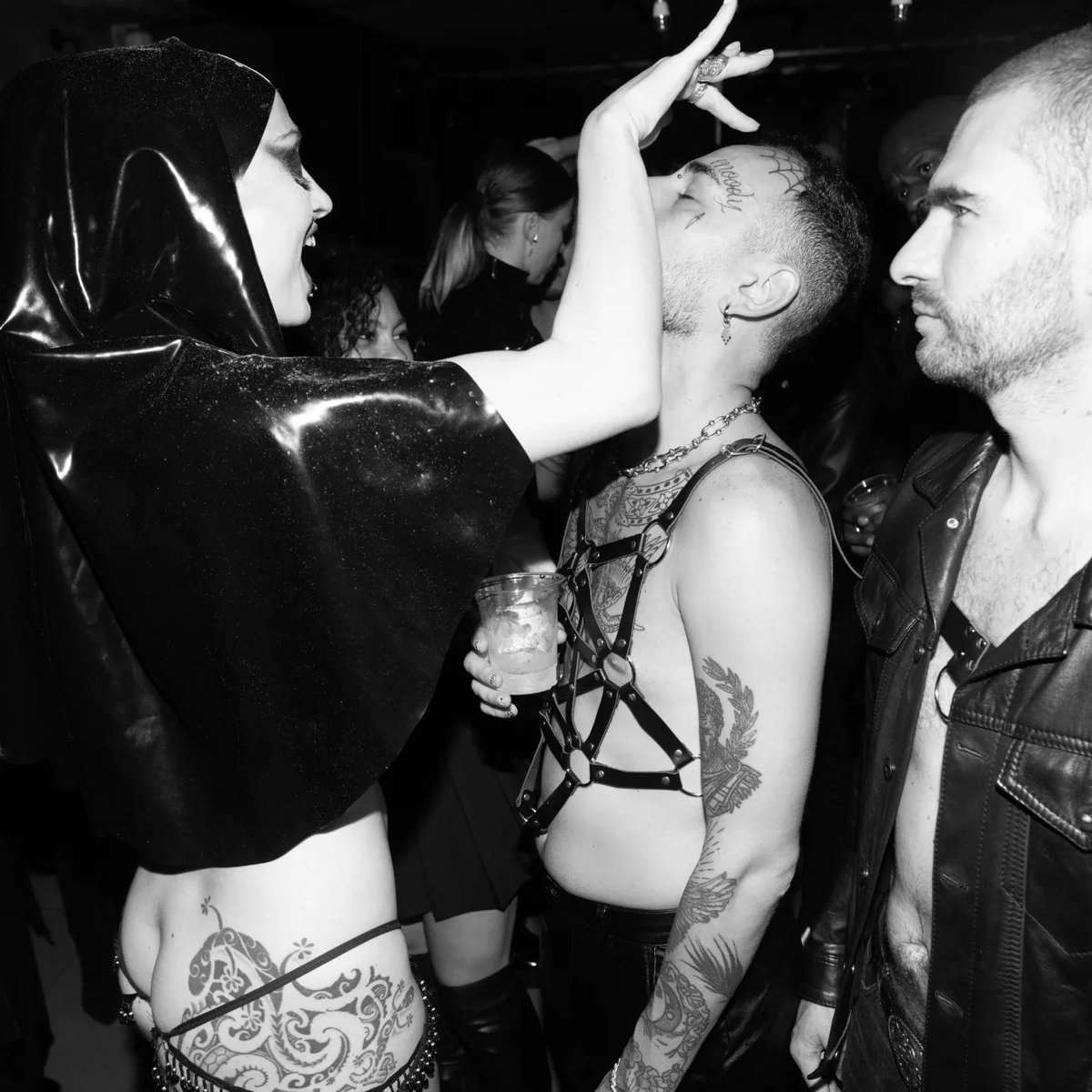 Just another day cleansing some souls.

Unholy Communion @take_a_trip_official
For @necrodanceperformers

onlyfans.com/missfortunelon…