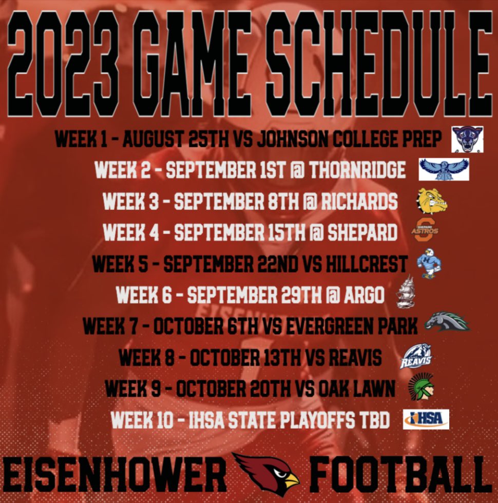 Eisenhower Cardinal Football (DdeFootball) / Twitter