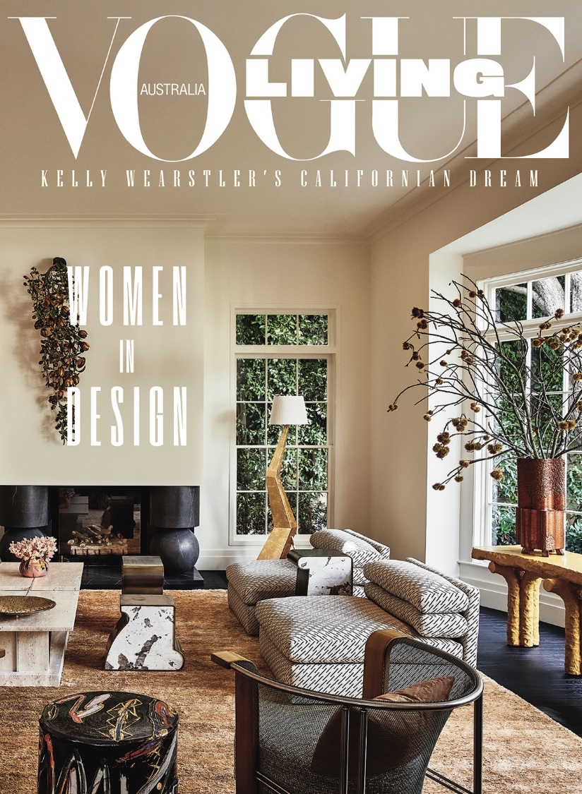 Camron (@camronpr) on Twitter photo An interior project by <a href="/kellywearstler/">Kelly Wearstler</a> graces the cover of @vogueliving Australia. Acting as the interior designer and interior architect on the project, Kelly infused the home with warmth and modernity, filling the property with her signature flair for texture and materiality. An interior project by <a href="/kellywearstler/">Kelly Wearstler</a> graces the cover of @vogueliving Australia. Acting as the interior designer and interior architect on the project, Kelly infused the home with warmth and modernity, filling the property with her signature flair for texture and materiality.