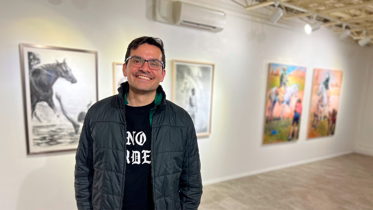 North Texan (@northtexan) on Twitter photo Adrian Aguirre, a <a href="/UNTCVAD/">UNT College of Visual Arts & Design</a> alum, uses his pencil and sketchpad to create memorable images of those who are often forgotten – day laborers and immigrants. More: bit.ly/3xWBSoo Adrian Aguirre, a <a href="/UNTCVAD/">UNT College of Visual Arts & Design</a> alum, uses his pencil and sketchpad to create memorable images of those who are often forgotten – day laborers and immigrants. More: bit.ly/3xWBSoo