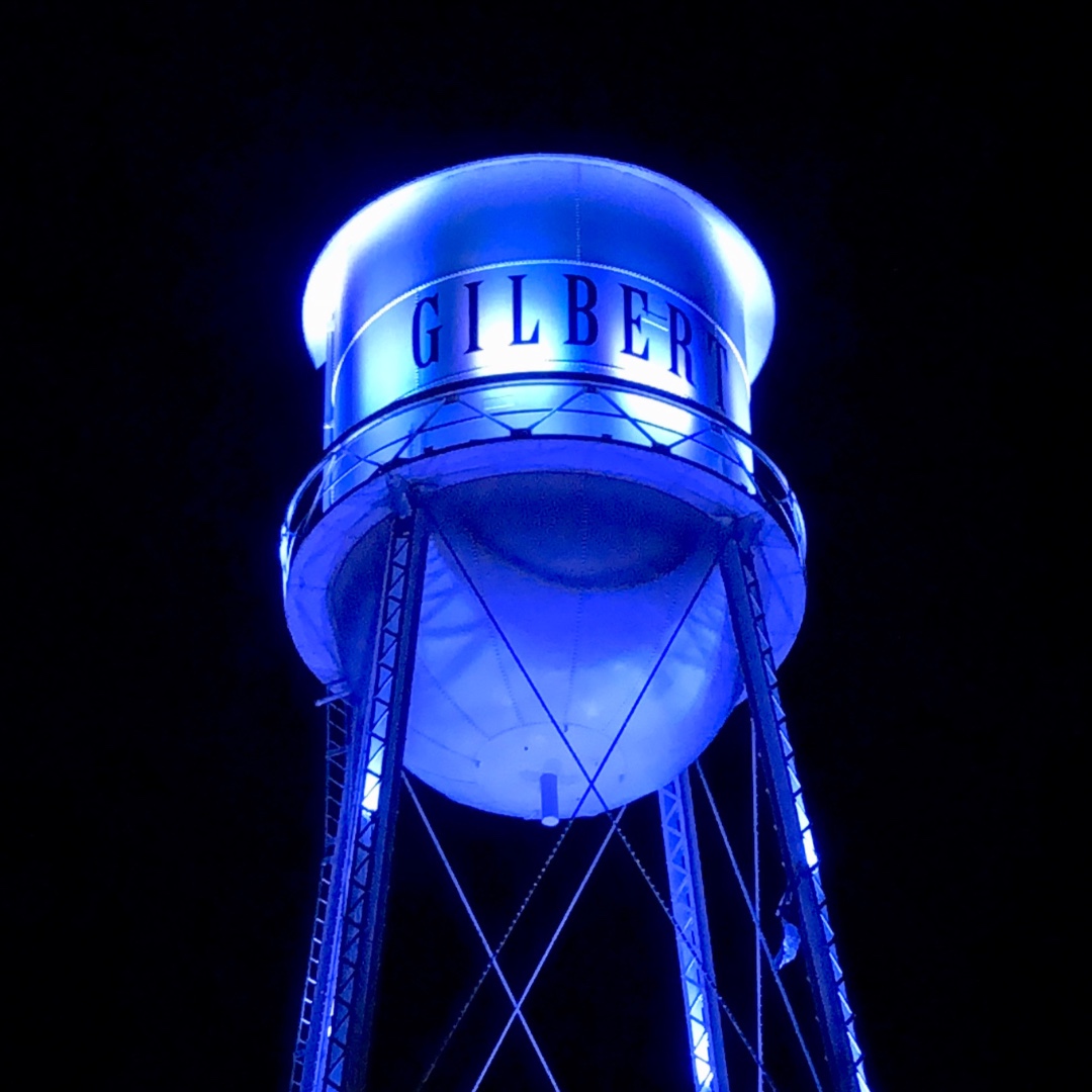 GilbertYourTown's tweet photo. The Gilbert Water Tower will be lit pink, green and blue tonight for #RareDiseaseDay. ๐๐๐
This lighting request was submitted by @rarediseaseday.
Learn more โก๏ธ https://t.co/PCxBqJfSsI
#LightUpGIlbert https://t.co/UY7TQ3LSBV