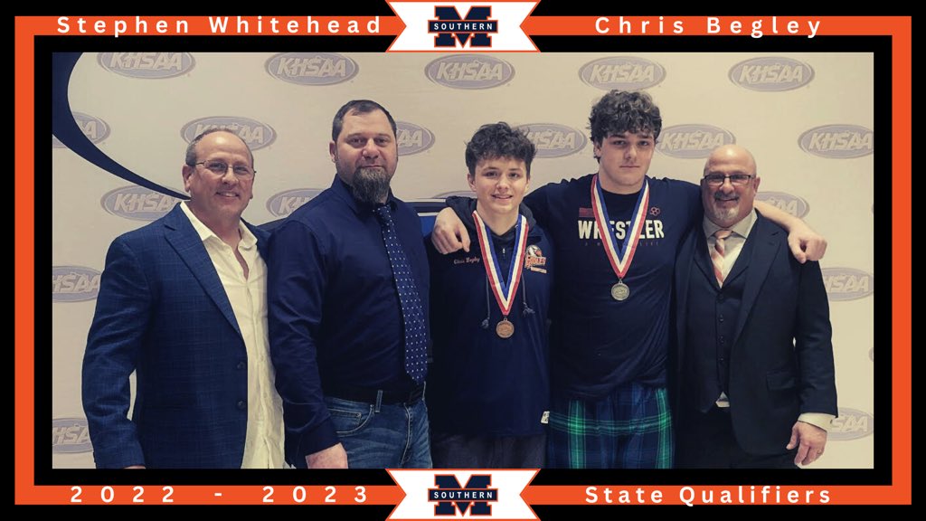 We would like to congratulate Stephen Whitehead and Chris Begley on their performances at the state tournament this past weekend! Stephen finished 2nd overall in the 285 weight class and Chris finished 4th overall in the 144 weight class!