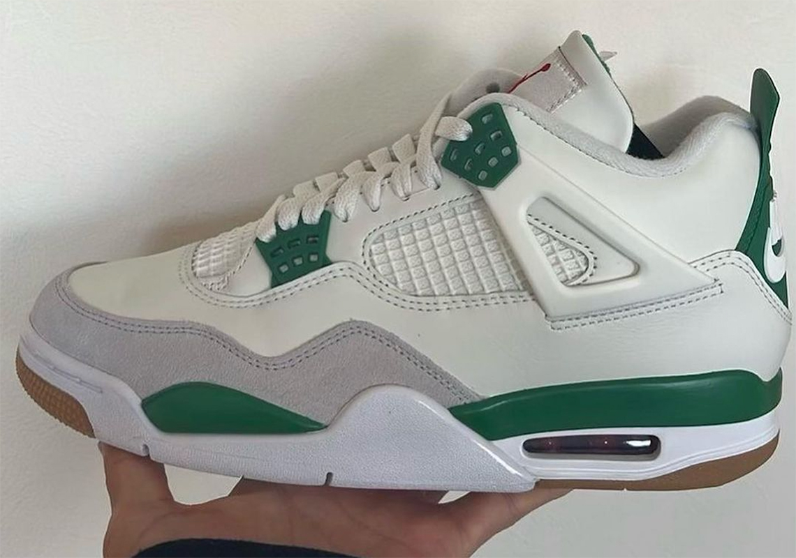 jordan 4 green and white 2004