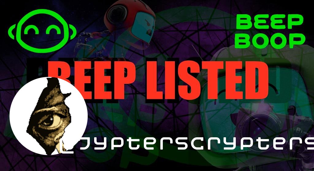 BeepList's tweet photo. Congratulations @JyptersCrypters 🎉

• Welcome to the @BeepList 🤖🐶
@BeepBoopBotz #BeepBoop #BeepList https://t.co/yCwPgfRjPr