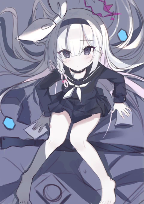 #ブルアカ #ブルーアーカイブ #アロナ wip 