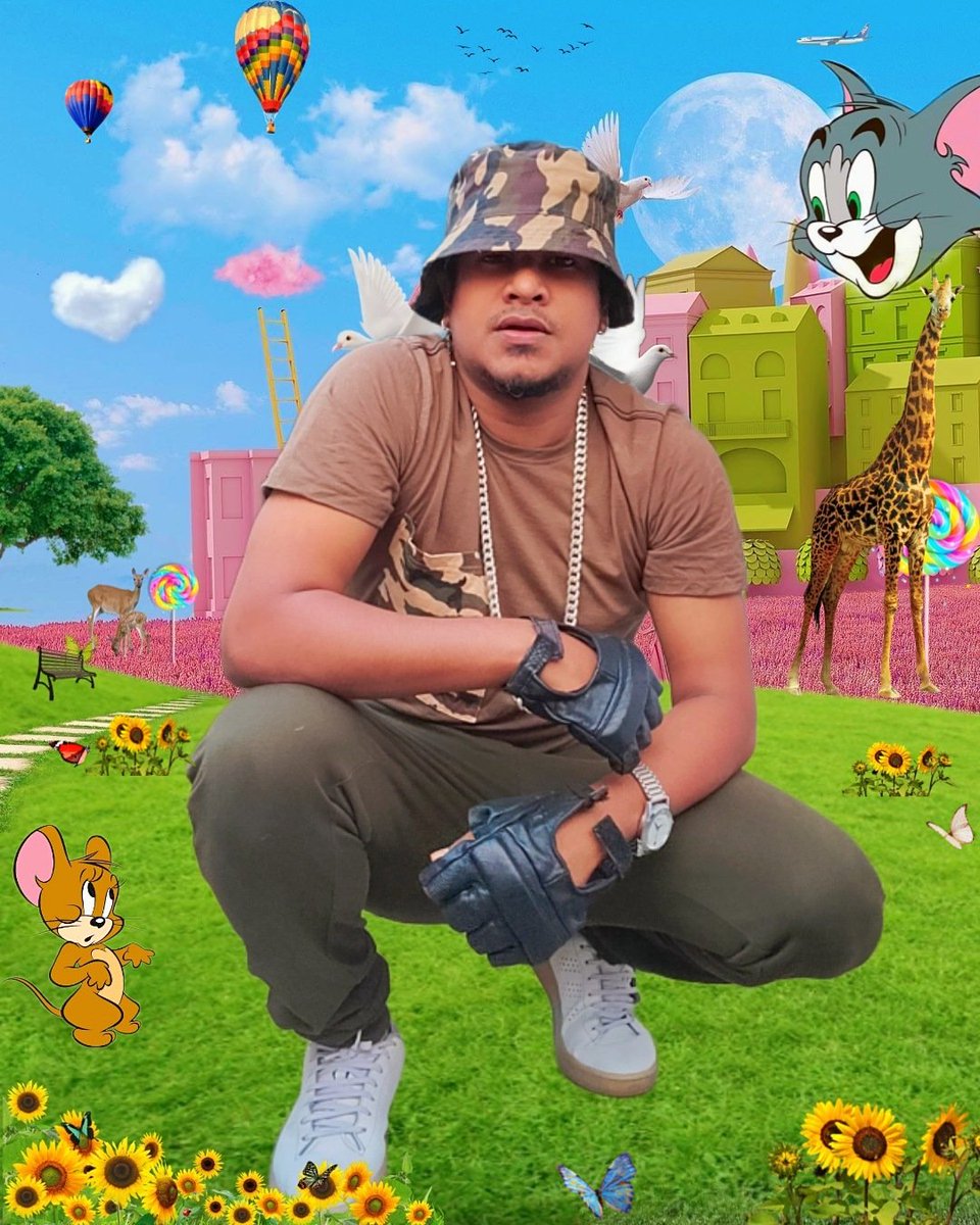 giddy_papi's tweet photo. The world is a beautiful place.. 

#picsart #photoleap #tomandjerry #sunflower #butterfly #giraffe #deer #parachute #tree #candy #ladder #buildings #lovebirds #heartcloud #airbus #birds #fashion #camouflage #styleicon #drip #fashionenthusiast #giddy_papi #gideondavid #twitter https://t.co/GKcKOtKXqS