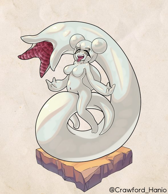 バジリスクさん描きました!ヌッポヌッポ!!!!!!!
 #アルマグリモワール 