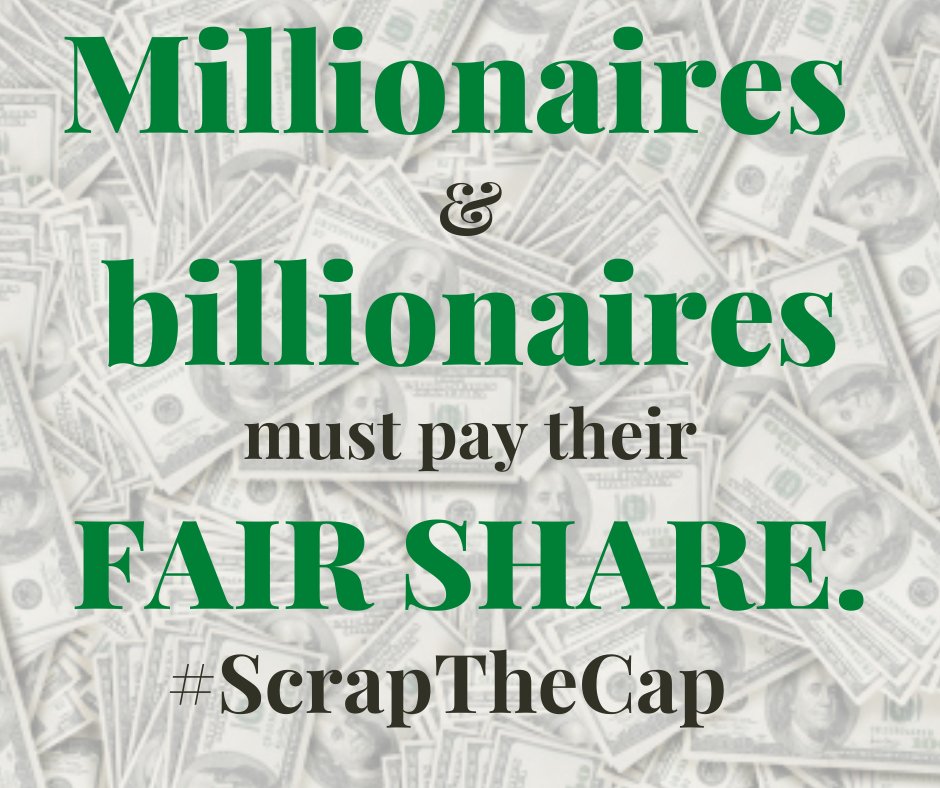 Today is the day the wealthiest Americans hit the payroll tax cap and stop paying into Social Security. As Republicans plan to cut, privatize, and even end #SocialSecurity, let’s sunset the cap, not benefits. #ScrapTheCap