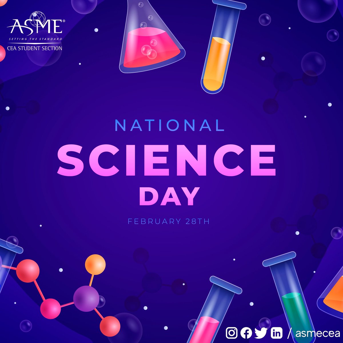 AsmeCea's tweet photo. Science is amazing! It's the process of understanding and explaining the natural world through experimentation and observation. It's the foundation of our knowledge of the world around us, and it's the key to unlocking the mysteries of the universe.
Happy National Science Day! https://t.co/LONXCydSu4