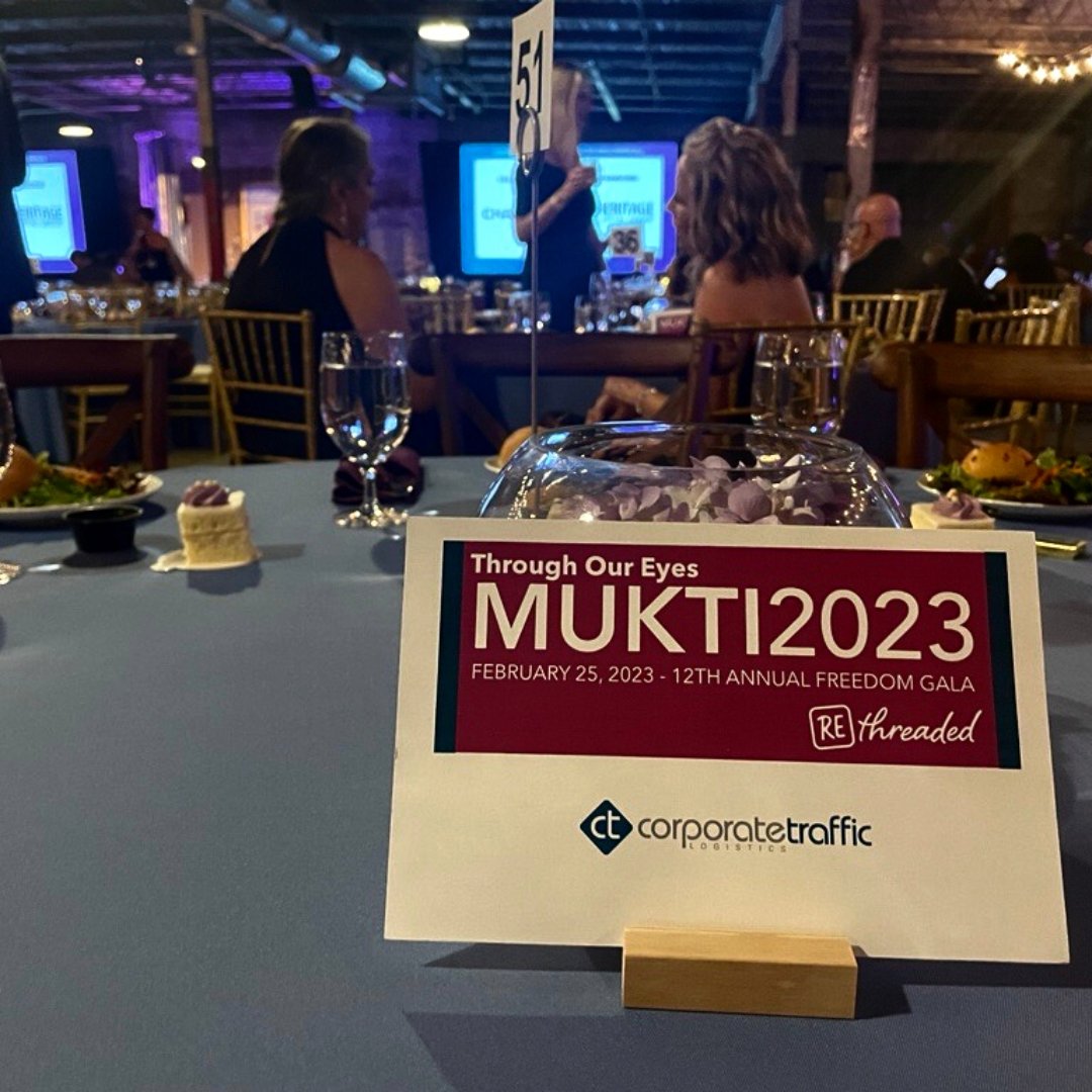 CorpTrafficLog's tweet photo. We had the best time at the 2023 Mukti Freedom Gala! ✨💃 Thank you to Rethreaded for allowing us to be a part of such an amazing event. 

#Mukti #Rethreaded #MuktiFreedomGala #MuktiGala2023 #CTCommunityConnections https://t.co/kRupGEylOt
