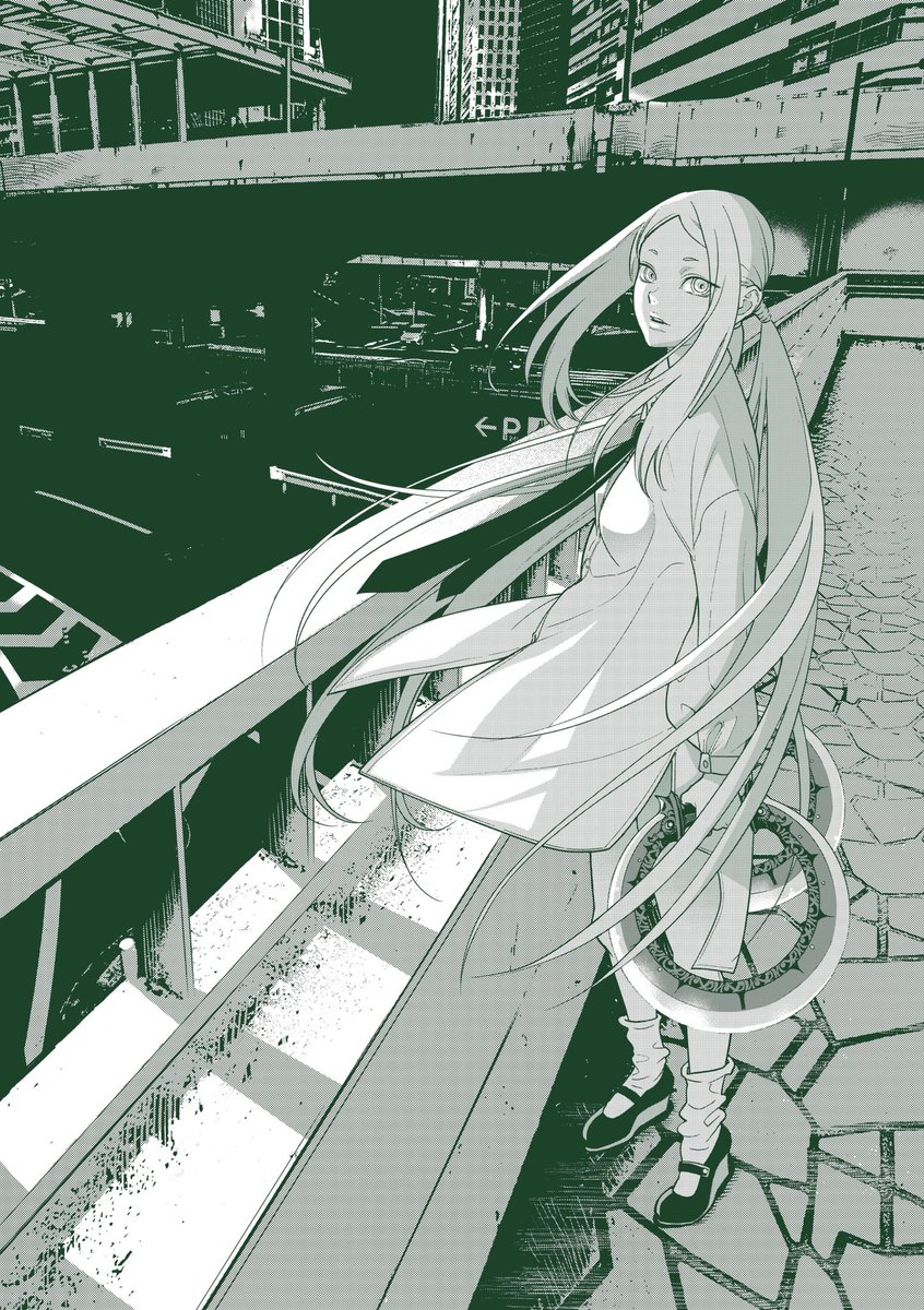 比奈子惟 on X: チャクラム少女 #イラスト #illustraion t.coWMGePz8lON  X