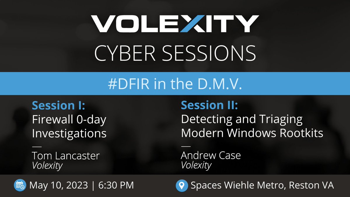 Volexity tweet media