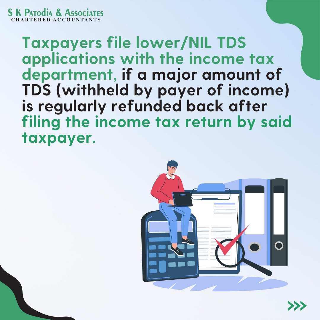 SKP_AssocLLP's tweet photo. IMPORTANT UPDATE: Window to file application for lower/NIL TDS certificate for FY23-24 open. Check this thread for moreπ
#tds #lowertds #niltds #importantupdate #tdscertificate #incometax #itr #taxfiling #tdsfiling https://t.co/qj5Hl9pj7f