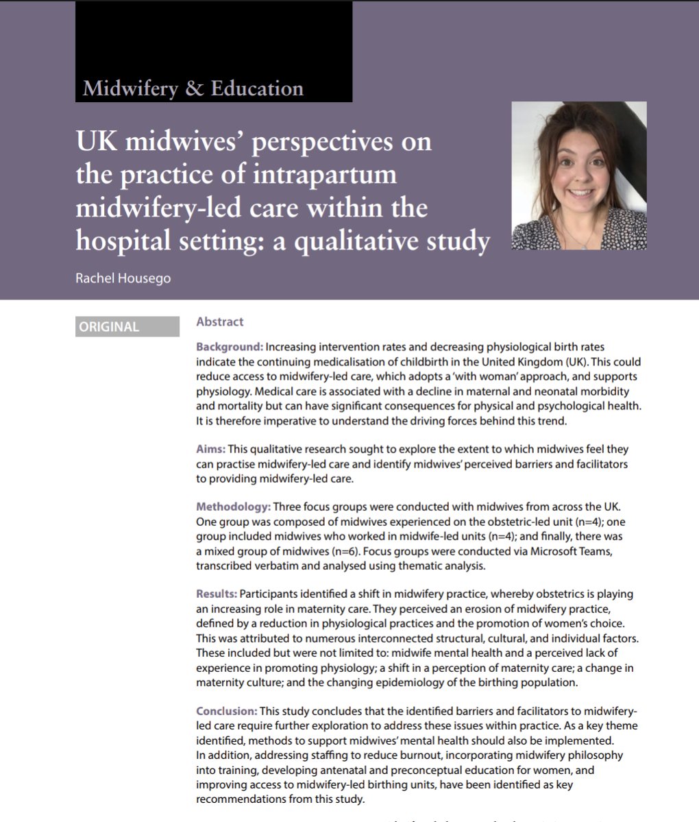 Extremely proud to have my research published in the latest edition of MIDIRS Midwifery Digest #midirs #midwiferydigest #loveMIDIRS #midwiferyresearch @MIDIRS