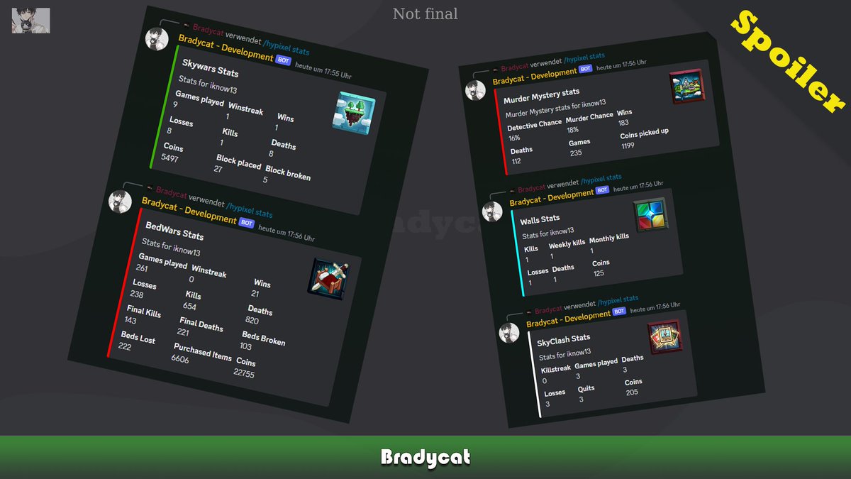 Here is a little spoiler for the next update (Work in Progress)!