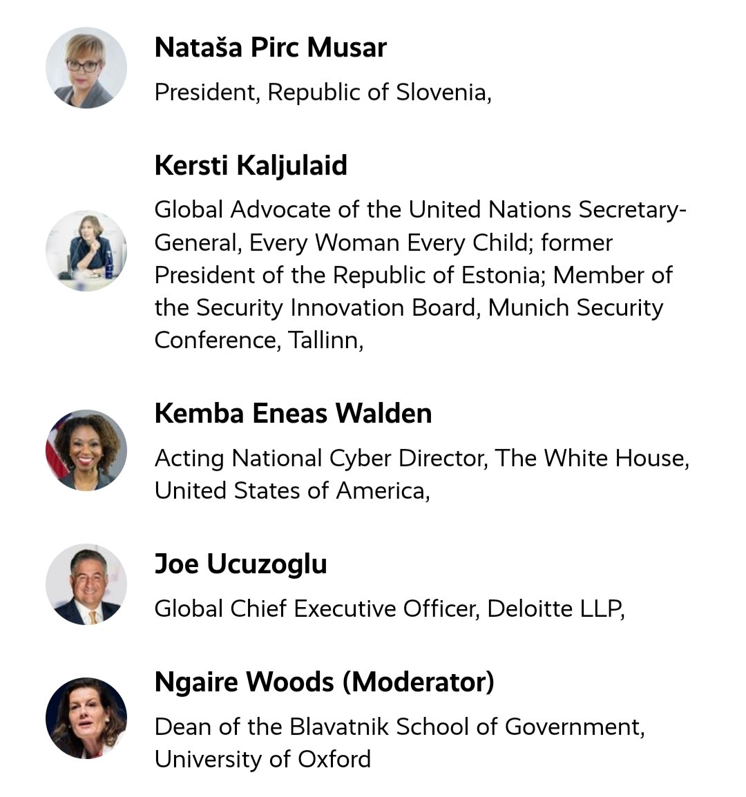 IndiainSlovenia's tweet image. Ms.Woods, Dean Blavatnik School of Govt, @UniofOxford, Moderator of panel on Code of Coduct:Building a Rule Based Digital Order at #MSC23 concludes by presenting #IndiaStack as one more model 4 Rule-Based Digital Order. 
H.E.@nmusar President of Slovenia presented Europe Model.