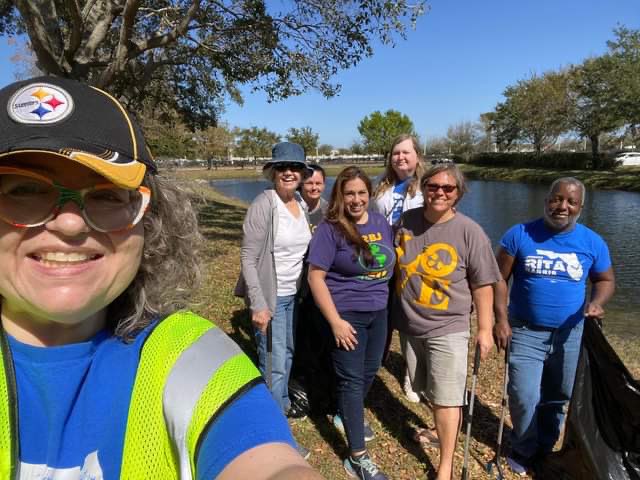 RitaForFlorida's tweet photo. A few weeks back, #TeamRita hosted a neighborhood clean-up! We look forward to hosting more events to involve the community! https://t.co/jPuy6eBKvv
