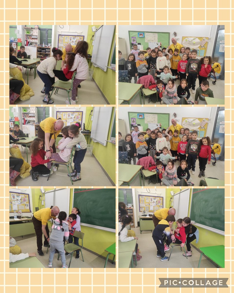 galis_esc's tweet image. El Sergi,l pare del Altair,  ha vingut a explicar la seva feina. Treballa a l'aeroport, assistint a persones amb mobilitat reduïda o discapacitat, per facilitar-ne l' estada abans i després del vol. Ens ha explicat que li agrada molt, i que ha après molt de les persones.
#oficis