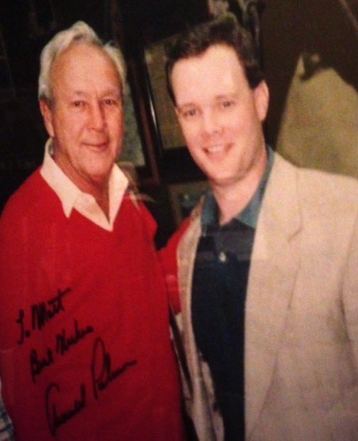 MattAdamsFoL's tweet image. First and last times I had the honor of his company. Arnold Palmer had a massive impact on the game #APIWeek
