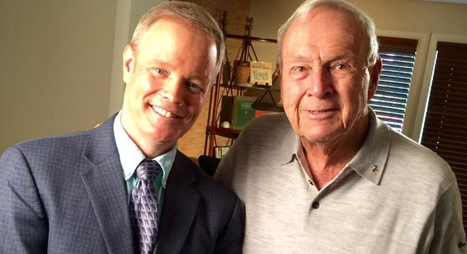 MattAdamsFoL's tweet image. First and last times I had the honor of his company. Arnold Palmer had a massive impact on the game #APIWeek