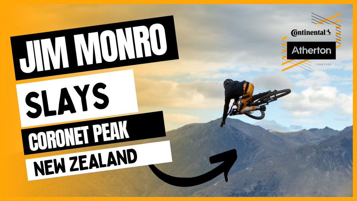 WATCH 👉 JIM MONRO SLAYS CORONET PEAK Rider: Jim Monro Bike: athertonbikes.com/bike/downhill.… Location: Filmed in Queenstown, New Zealand Film and edit: Nick James Music: Roadwolf, All Hell is Breaking Loose