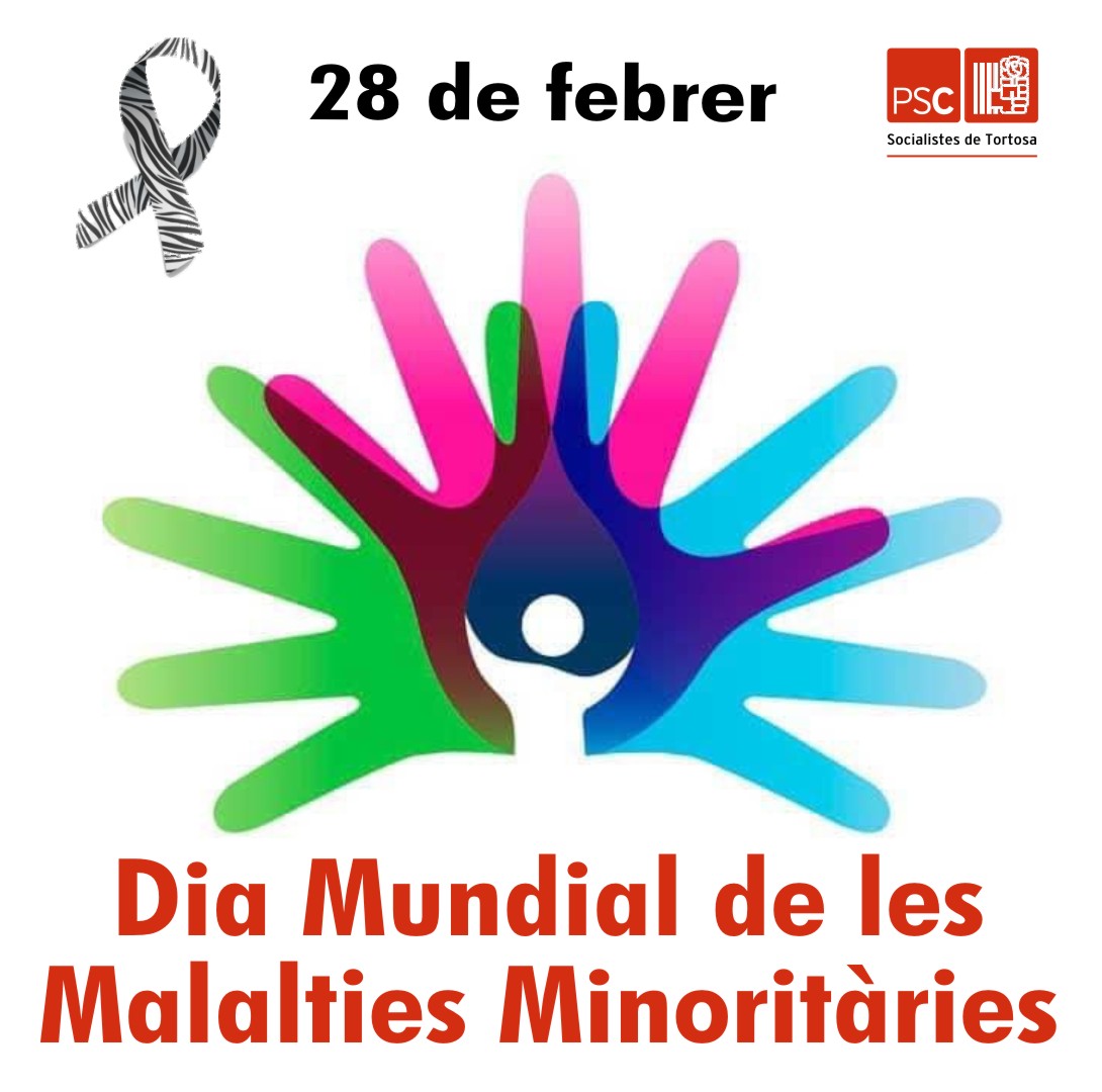 Avui, Dia Mundial de les #malaltiesminoritaries 
creem consciència per ajudar les més de 3 milions de  persones que les pateixen i demanem impulsar la #recerca per a que puguin rebre diagnòstic i tractament i que els garanteixi una vida millor 
#DMMM2023 #Tortosa #TerresdelEbre