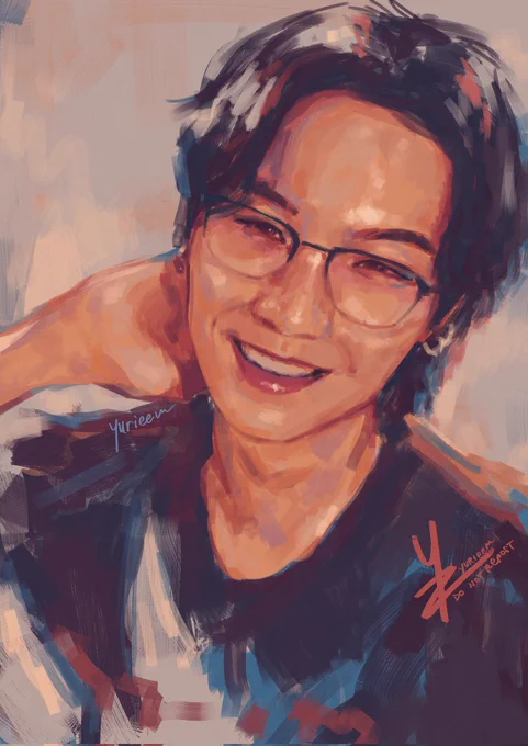 best smile  #yoongi #btsfanart 