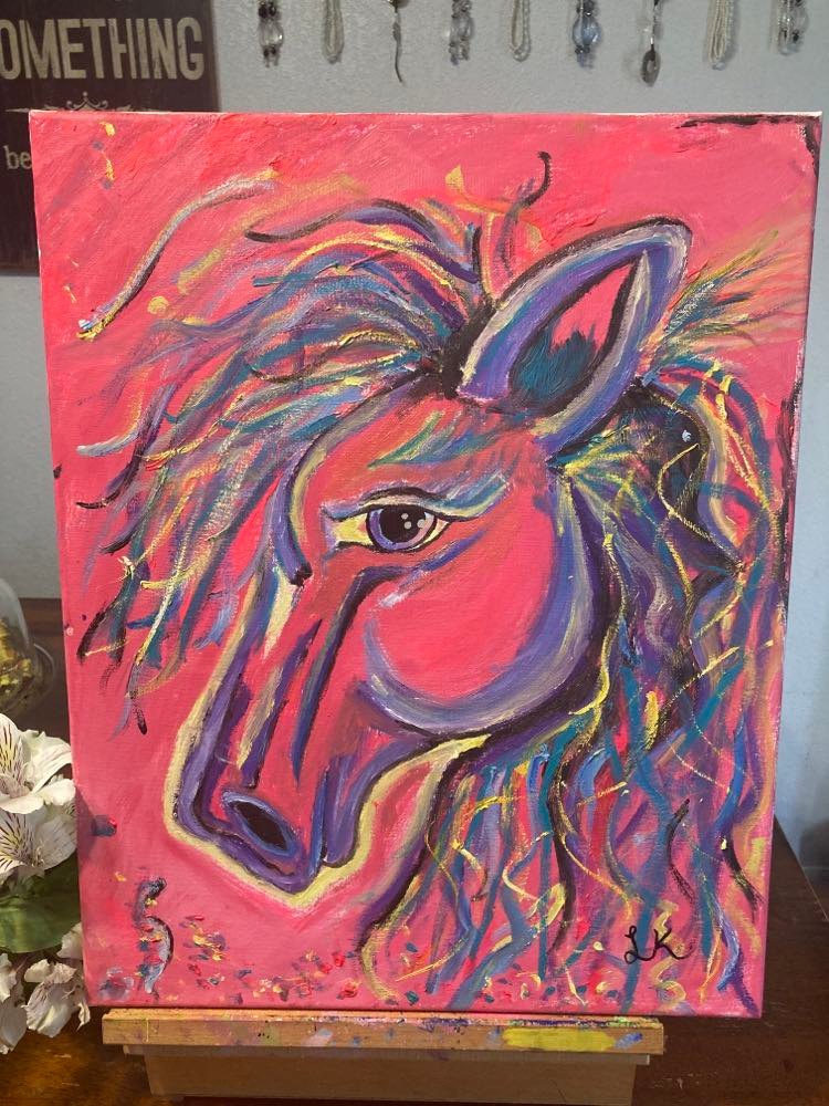 TwPKDnonprofit's tweet photo. Place your bid for Lilly's "Rare and Wild" oil painting. A perfect piece of art to celebrate the beauty of being rare. 🦓
https://t.co/IKGxTJzolJ
#RDD #RareDiseaseDay #ShareYourStripes #ShowYourColors #PKDeficiency #pyruvatekinasedeficiency #thrivewithpkd https://t.co/VvTkMoRmg7