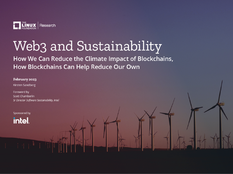 The Linux Foundation (@linuxfoundation) on Twitter photo Why the future of Web3 needs open source, sustainable blockchain solutions:
🌍 Climate impact is a pressing issue
💡 There's a role for open source solutions
✏️ Energy policy will affect Web3 ecosystems
Learn more in the LF Blog: hubs.la/Q01DDKDv0 Why the future of Web3 needs open source, sustainable blockchain solutions:
🌍 Climate impact is a pressing issue
💡 There's a role for open source solutions
✏️ Energy policy will affect Web3 ecosystems
Learn more in the LF Blog: hubs.la/Q01DDKDv0