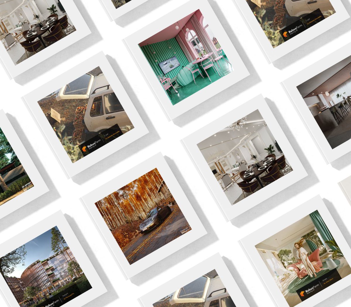 RebusFarm's tweet photo. Another group of amazing artists dazzled us with their work throughout February, and it is time to celebrate their effort and dedication! 🧡 Which one is your favorite of the month?

#3d #cgi #cgiartist #art #FebruaryIssue #RebusFamily #rebusfarm #renderfarm #renderclound #render https://t.co/3jvw0mTGTR