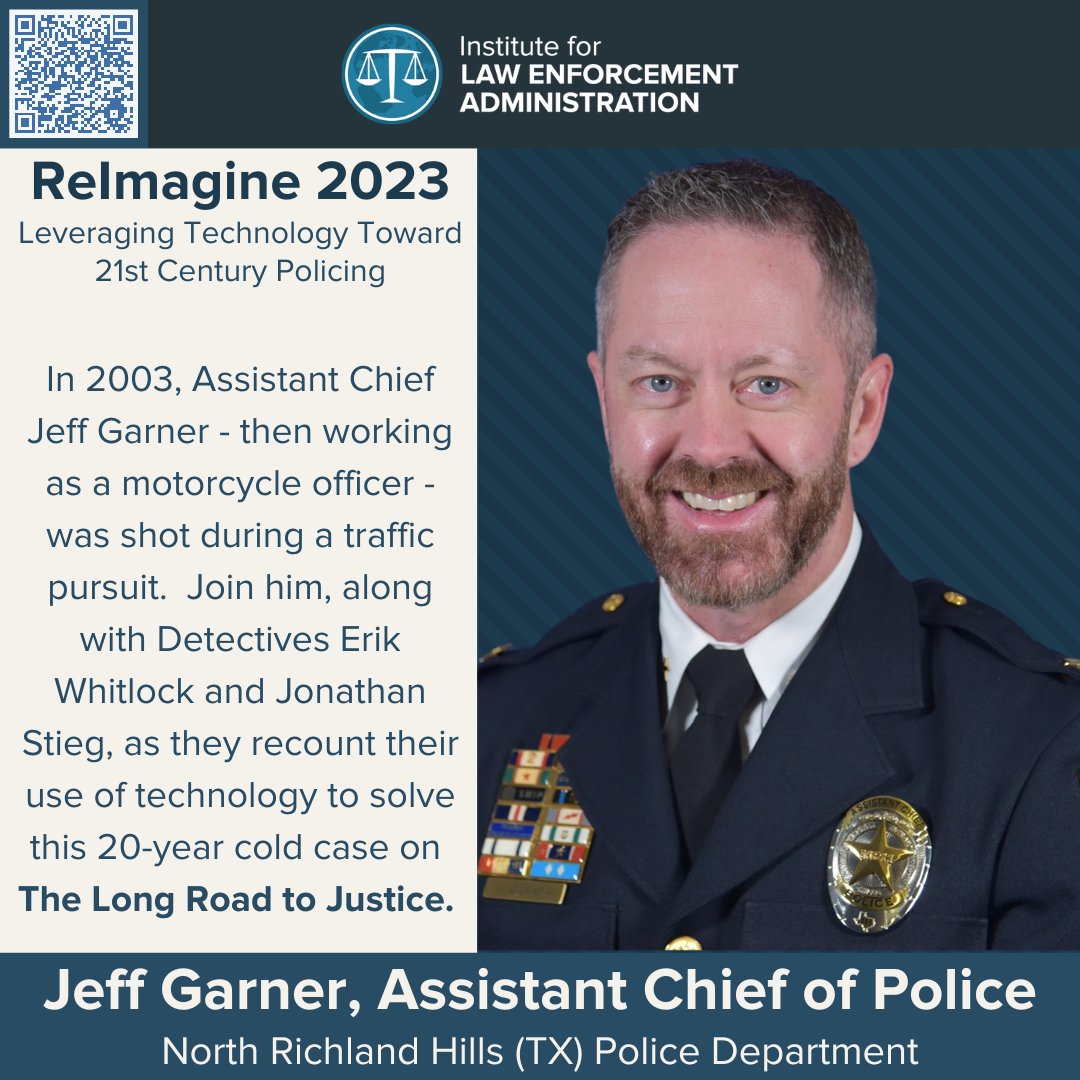 Join us May 03-05, 2023 as we discuss how law enforcement organizations can better leverage technology to reduce crime, take care of people on their teams, and build stronger communities.  pulse.ly/axgn6alinv