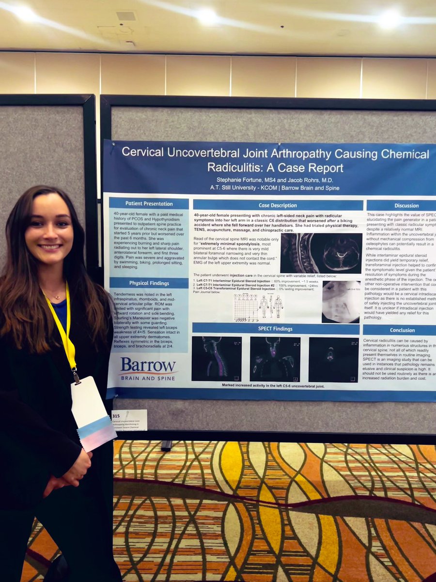 Had the best time presenting at the <a href="/AAPhysiatrists/">Assoc. of Academic Physiatrists (AAP)</a> conference in Anaheim last week! Great first conference experience hearing from/meeting so many inspiring people. Can’t wait for the next one! #Physiatry23